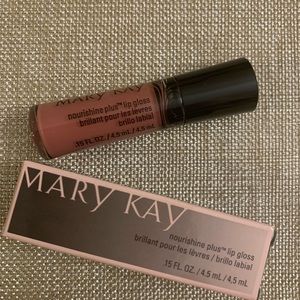 Two of Mary Kay nourishine plus lip gloss- au naturel